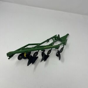 Vintage ertl 1/16 scale john deere 4 bottom plow (parts or repair)